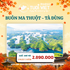 Tour hè - Khám Phá Tây Nguyên Buôn Ma Thuột 3N3Đ