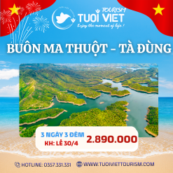 Tour hè - Khám Phá Tây Nguyên Buôn Ma Thuột 3N3Đ