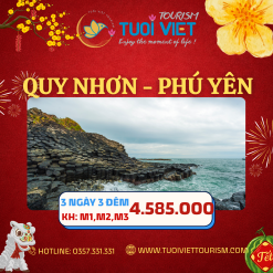 Du Xuân: Một hành Trình Khám Phá 2 Vùng Đất Quy Nhơn - Phú Yên 3N3Đ