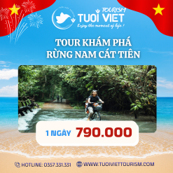 Tour  Khám Phá Thiên Nhiên Hoang Sơ Rừng Nam Cát Tiên 1 ngày