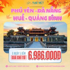 Mùa Thu với Hành Trình Di Sản Miền Trung 6N5Đ đi Xe về Máy bay