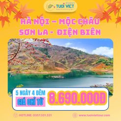 Tour Hà Nội - Mộc Châu - Sơn La - Điện Biên - SaPa - 5N4Đ