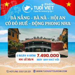 Tour Đà Nẵng – Bà Nà – Phố Cổ Hội An – Cố Đô Huế - Phong Nha