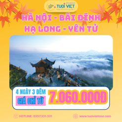 Tour Hồ Chí Minh - Hà Nội - Bái Đính - Hạ Long - Yên Tử 4 ngày 3 đêm