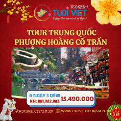 Tour Trung Quốc - Phượng Hoàng Cổ Trấn - Trương Gia Giới 6N5Đ