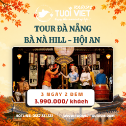 Tour kích cầu: Đà Nẵng - Bà Nà Hills/Buffet - Hội An